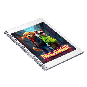 Paws & Swagger™ Cute Pet-Inspired – Styl Notebook