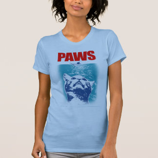 PAWS! The vicious cat from below T-Shirt