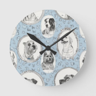 Paws & Time Wall Clock