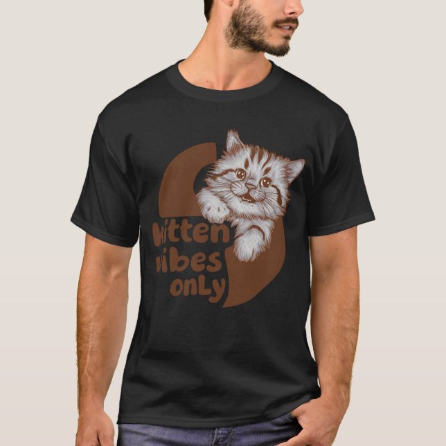 Paws Up National Cat Day T-Shirt (Front)