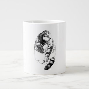 Paws Washed, Heart Warm Large Coffee Mug