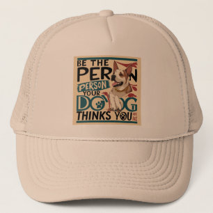 Pawsitive Human Goals Trucker Hat