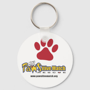 Pawsitive Match Keychain