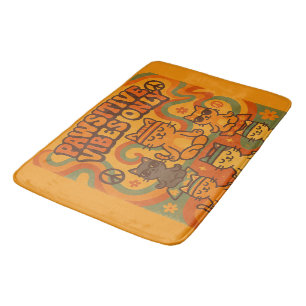Pawsitive Vibes Only Bath Mat