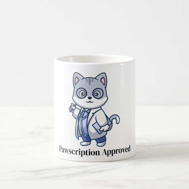Pawsitively a Great Clinic Mug | Cute Vet Clinic  (Center)