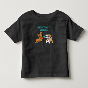 Pawsitively adorable toddler t-shirt