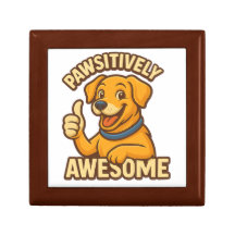 Pawsitively Awesome Dog Lover T-Shirt – Cute Puppy