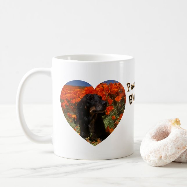 Pawsitively Bloomin' Coffee Mug (With Donut)