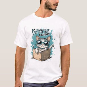 Pawsitively Cool Cat Tee v3