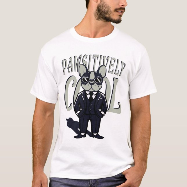 PAWSITIVELY COOL T-Shirt (Front)