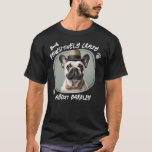 Pawsitively Crazy About Pet Photo T-Shirt<br><div class="desc">Pawsitively Crazy About You pet/ dog one pet photo personalization. Great for your pet loving family member. AI generated filler photo. Replace with your own photo of your pet.</div>