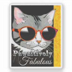Pawsitively Fabulous Cat