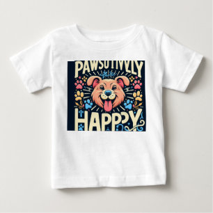 Pawsitively Happy Baby T-Shirt