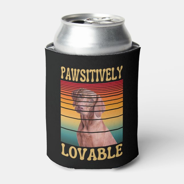 PAWSITIVELY LOVABLE  CAN COOLER (Can Front)