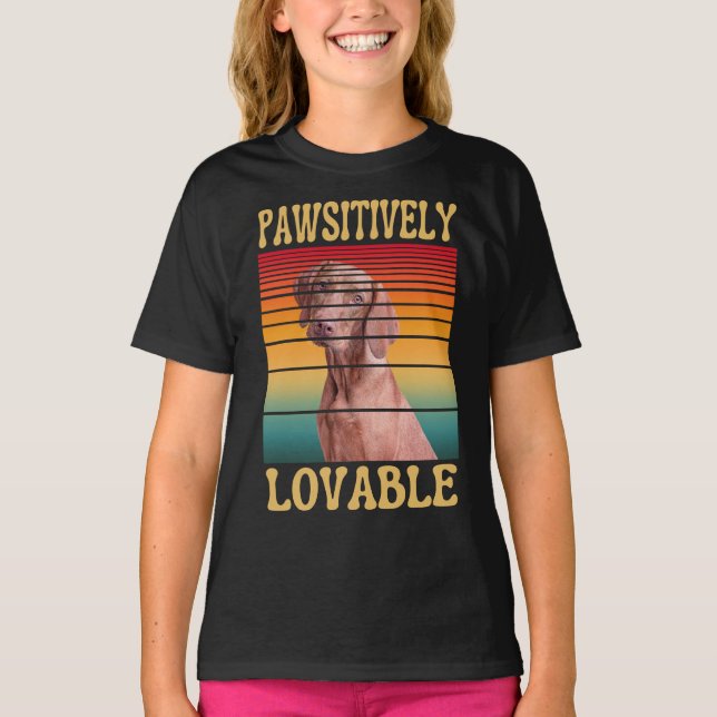 PAWSITIVELY LOVABLE T-Shirt (Front)