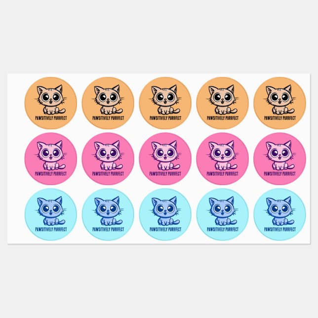 Pawsitively Purrfect, Beautiful Manga Kitten (Sheet)
