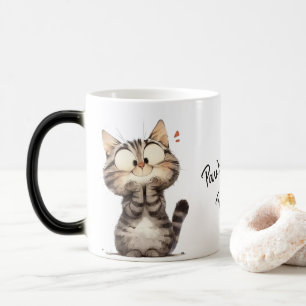 Pawsitively Purrfect Cat Coffee Mug
