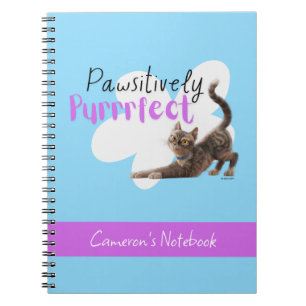 Pawsitively Purrrfect Notebook