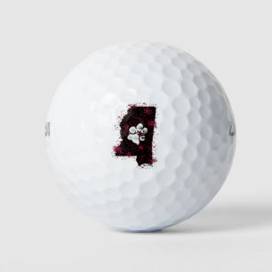 Pawsitively Stately Mississippi Golf Balls
