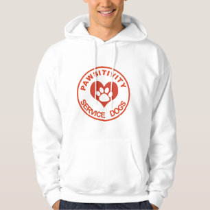 Pawsitivity Service Dogs Hoodie Sweatshirt