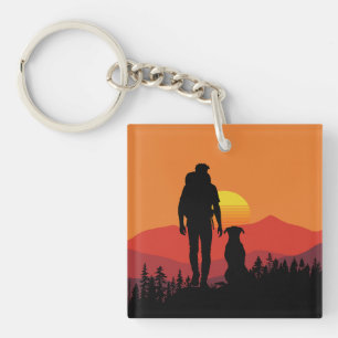 Pawsome Adventures in Nature Keychain
