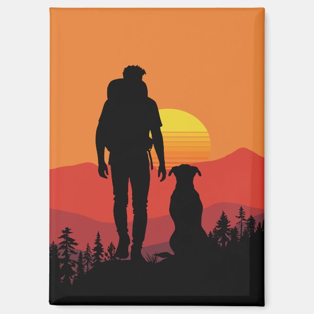 Pawsome Adventures in Nature Magnet (Front)