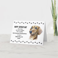 Pawsome Best Dachshund Dog Dad Father's Day