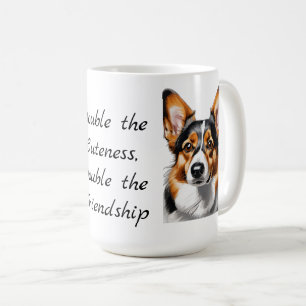 Pawsome Corgi Companion Mug
