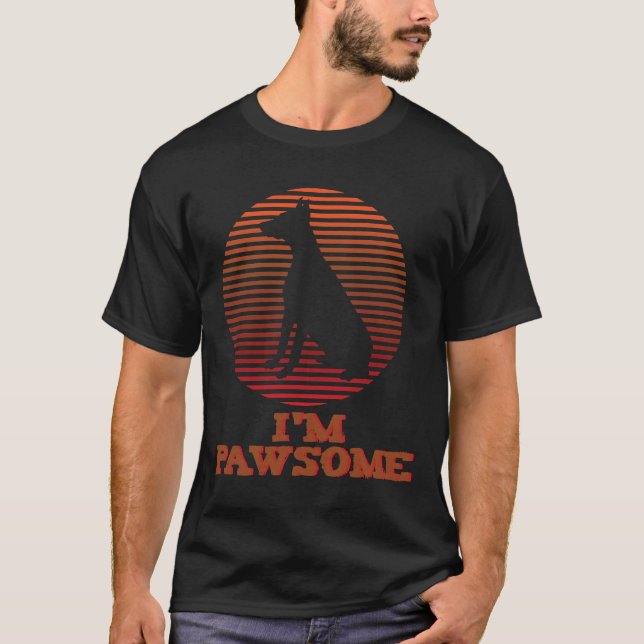 Pawsome Doberman T-Shirt (Front)