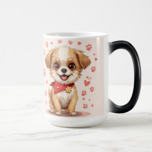 "Pawsome Dog Mug: Cuteness in Every Sip" Magic Mug