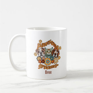 Pawsome Groomer Personalized Mug