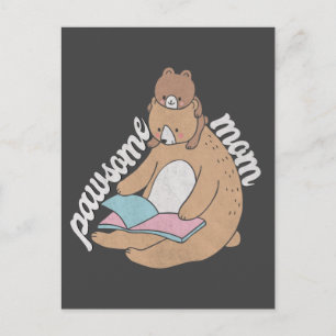 Pawsome Mom Postcard