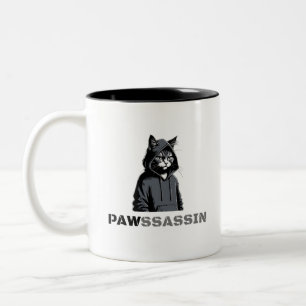 PAWSSASSIN - Hood Cat Coffee Mug
