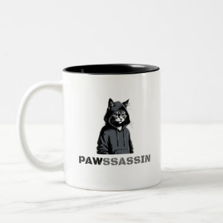 PAWSSASSIN - Hood Cat Coffee Mug