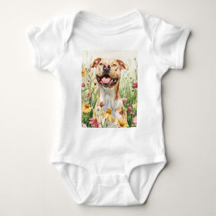 Pawtected by Pit Bull Baby Bodysuit
