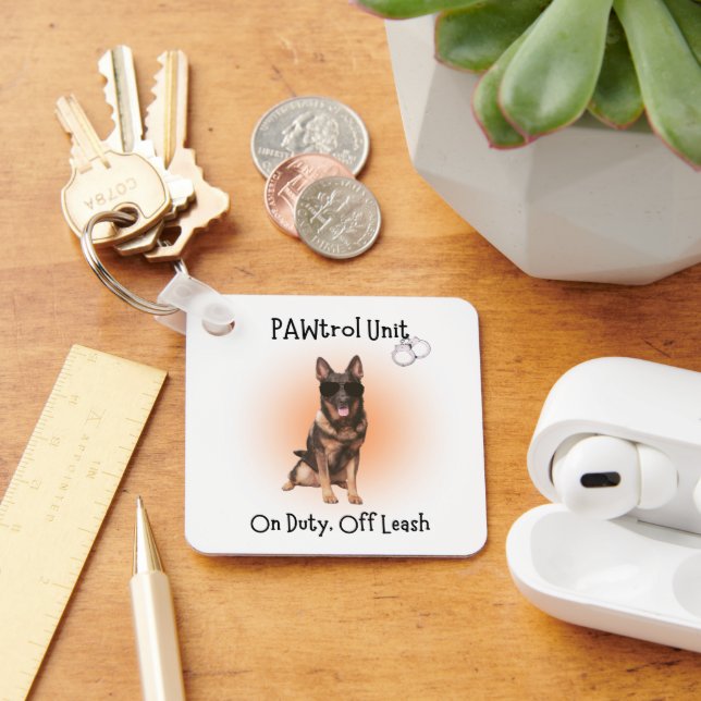 Pawtrol Unit: Backup with Bark keychain K9 Unit (Desk)
