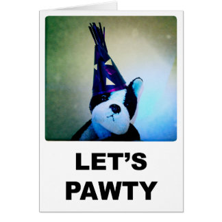 Pawty Card