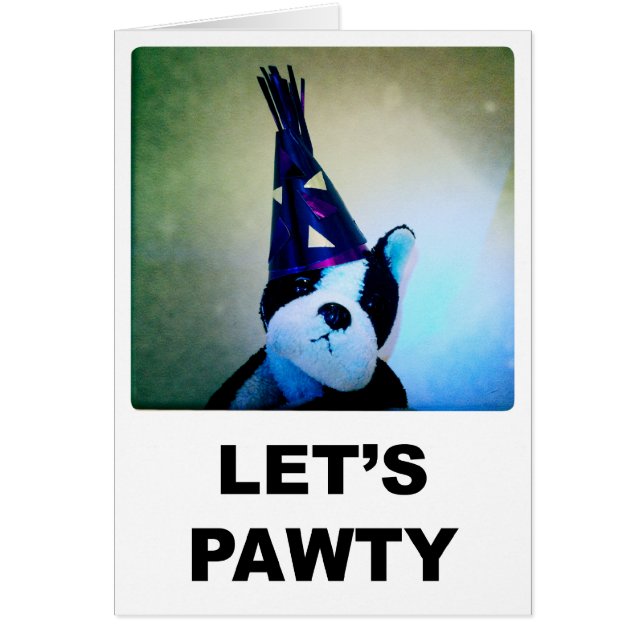Pawty Card (Devant)
