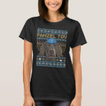 Pawzel Tov Jewish Collie Dog Funny Hanukkah T-Shirt<br><div class="desc">Pawzel Tov Jewish Collie Dog Funny Hanukkah</div>