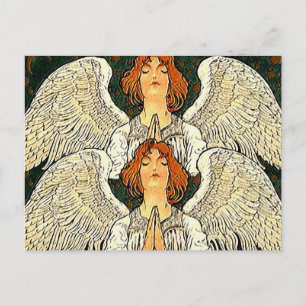 Pax Angel Twin Postcard