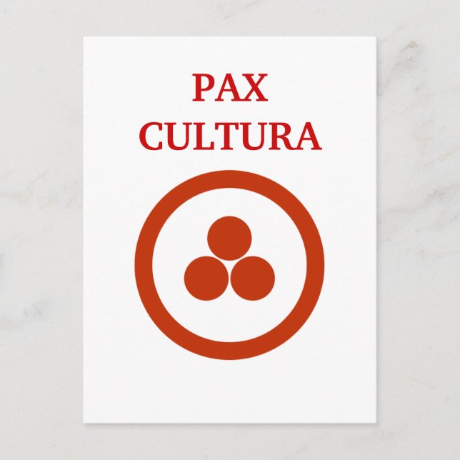 Pax Cultura Stationary Postcard (Front)