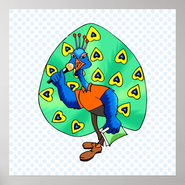 Paxton Peacock Poster (Front)