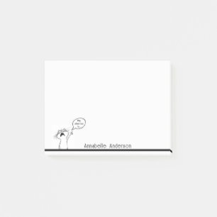 Pay Attention Cat Personalize Notes