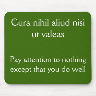 Pay Attention Mouse Pad