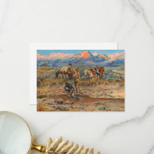 Pay Dirt, The Discovery of Last Chance Gulch Thank You Card