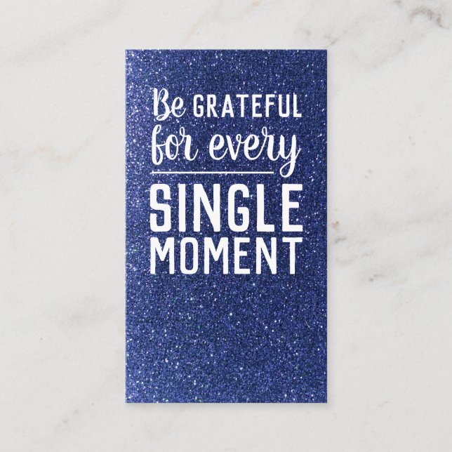 Pay it Forward Random Act of Kindness Thanks Business Card (Front)