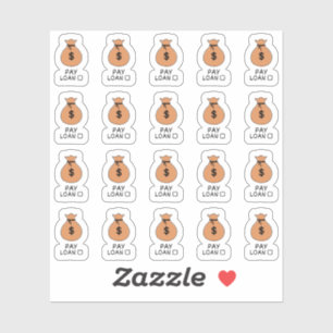 Pay Loan Reminder Money Budget Tracker Planner