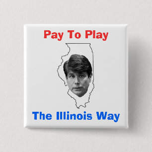 Pay To Play 2 Inch Square Button