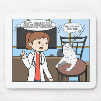 Pay Vet Tech's What They Are Worth Mouse Pad