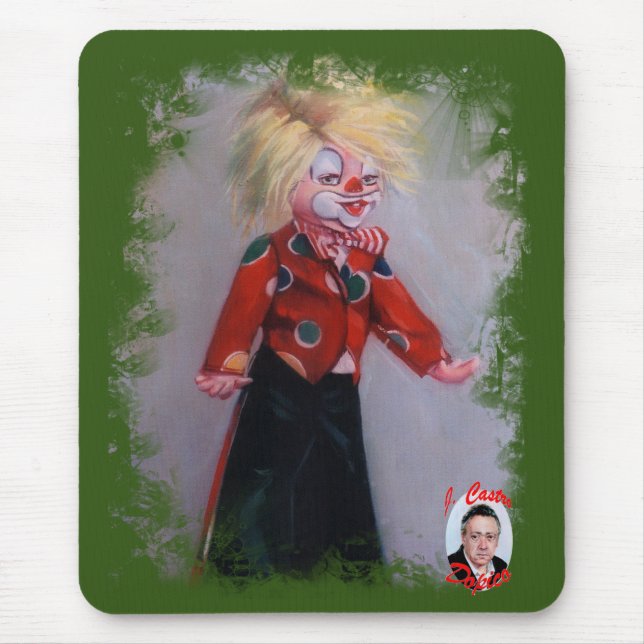 Payaso/Pallaso/Clown Mouse Pad (Front)
